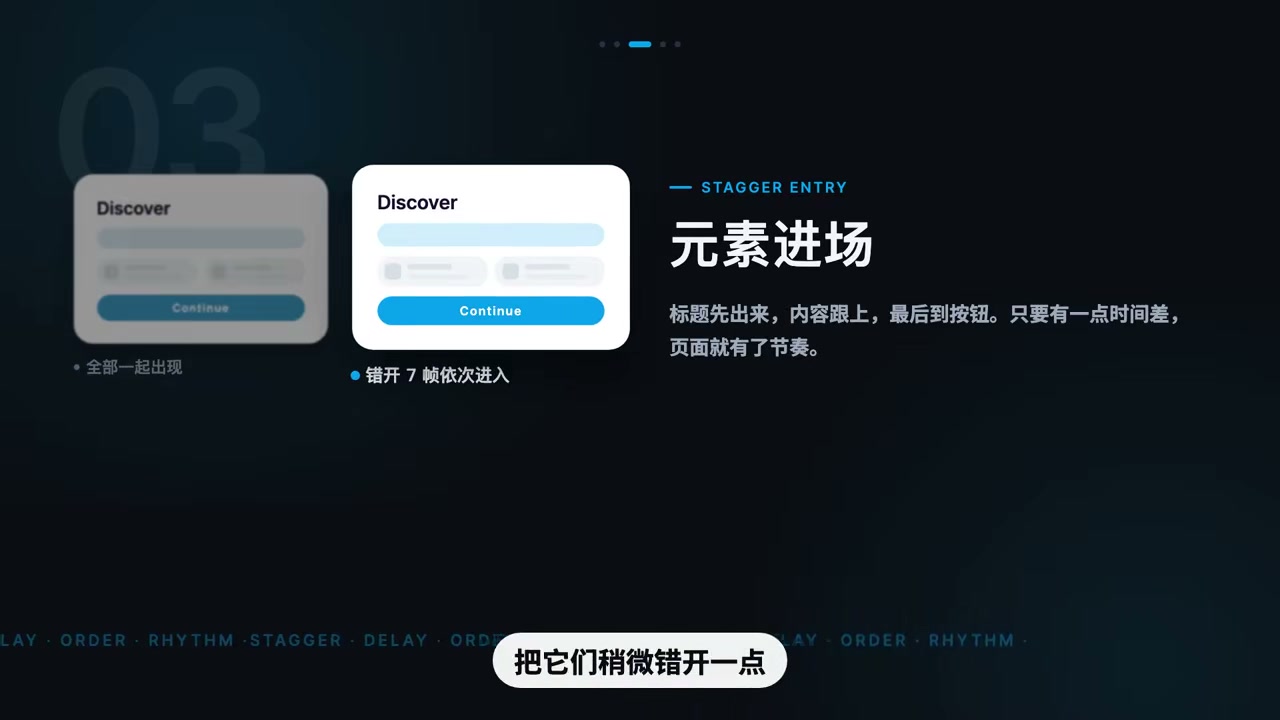文字参与交互演示，数字与状态随操作滚动