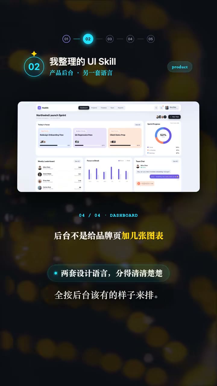 后台设计语言：信息密度 + 动效降级